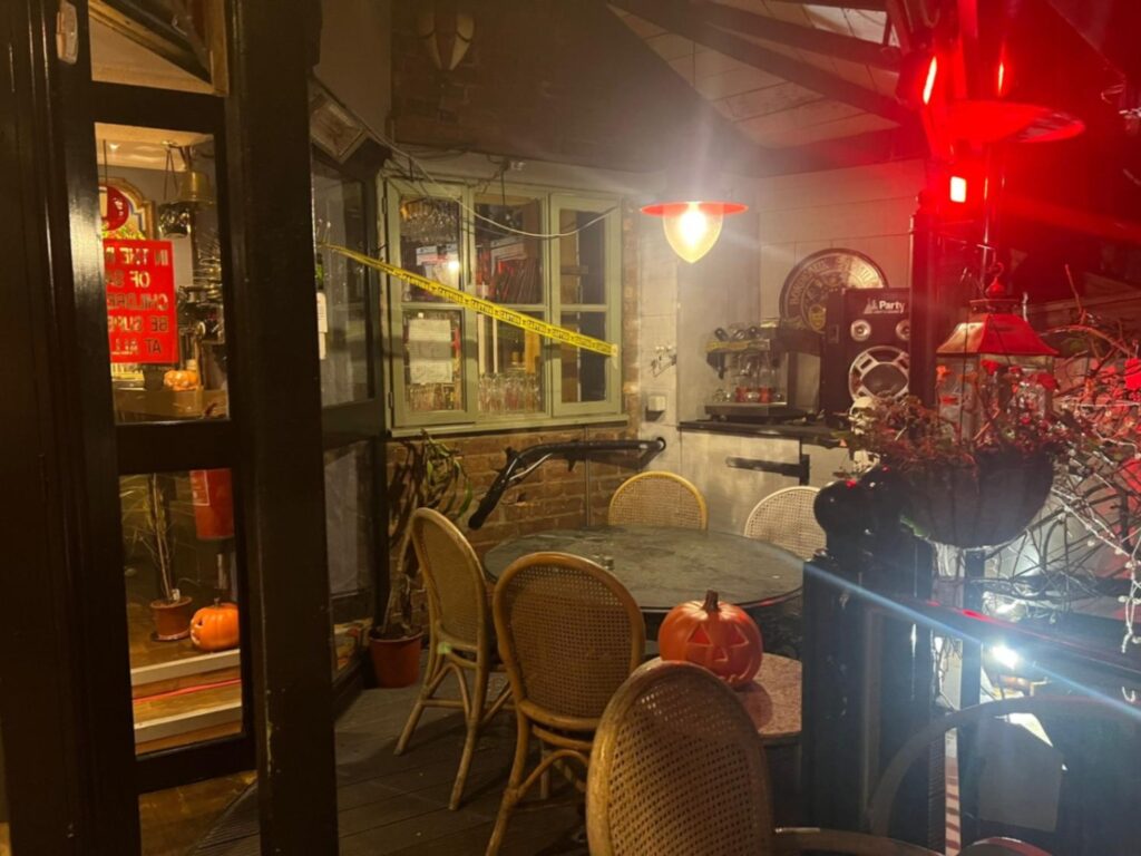 outside eating shimla peppers walsall