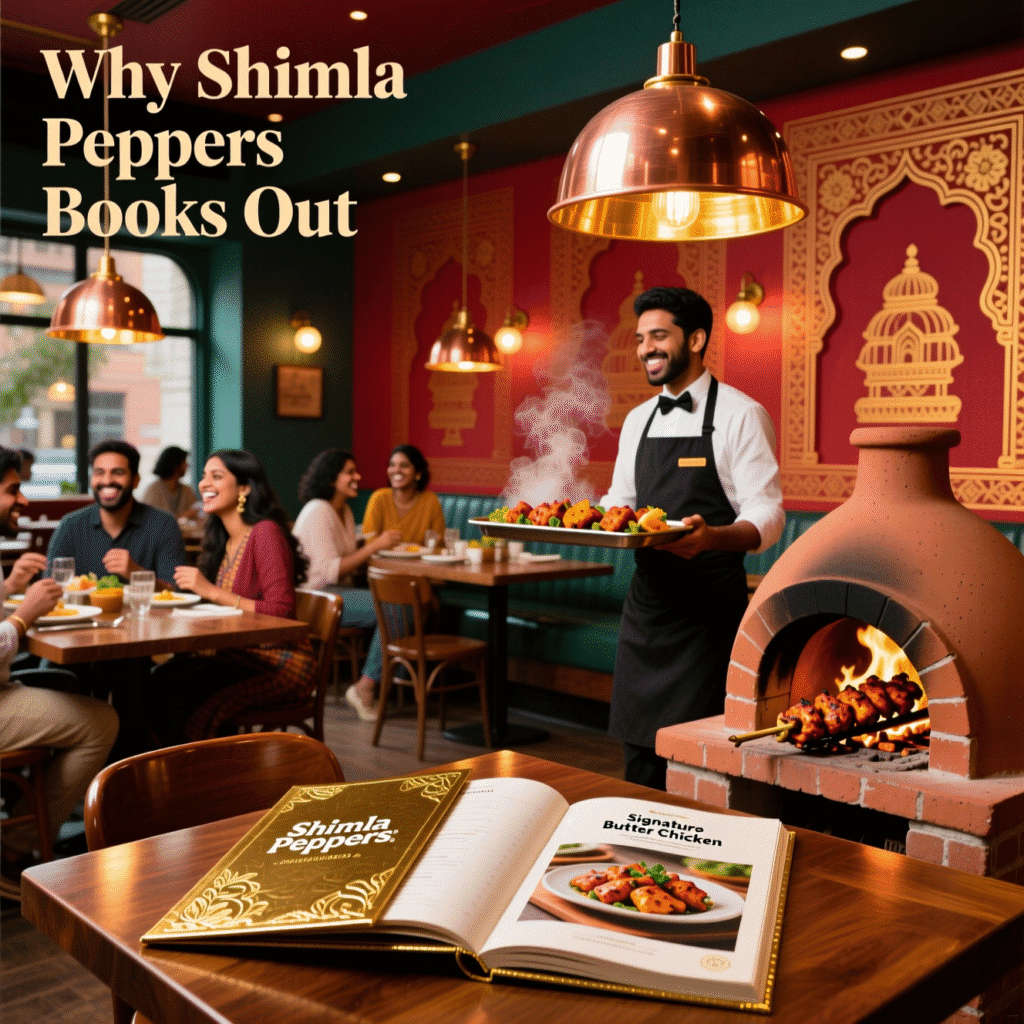 Best Restaurants Walsall | Why Shimla Peppers Books Out